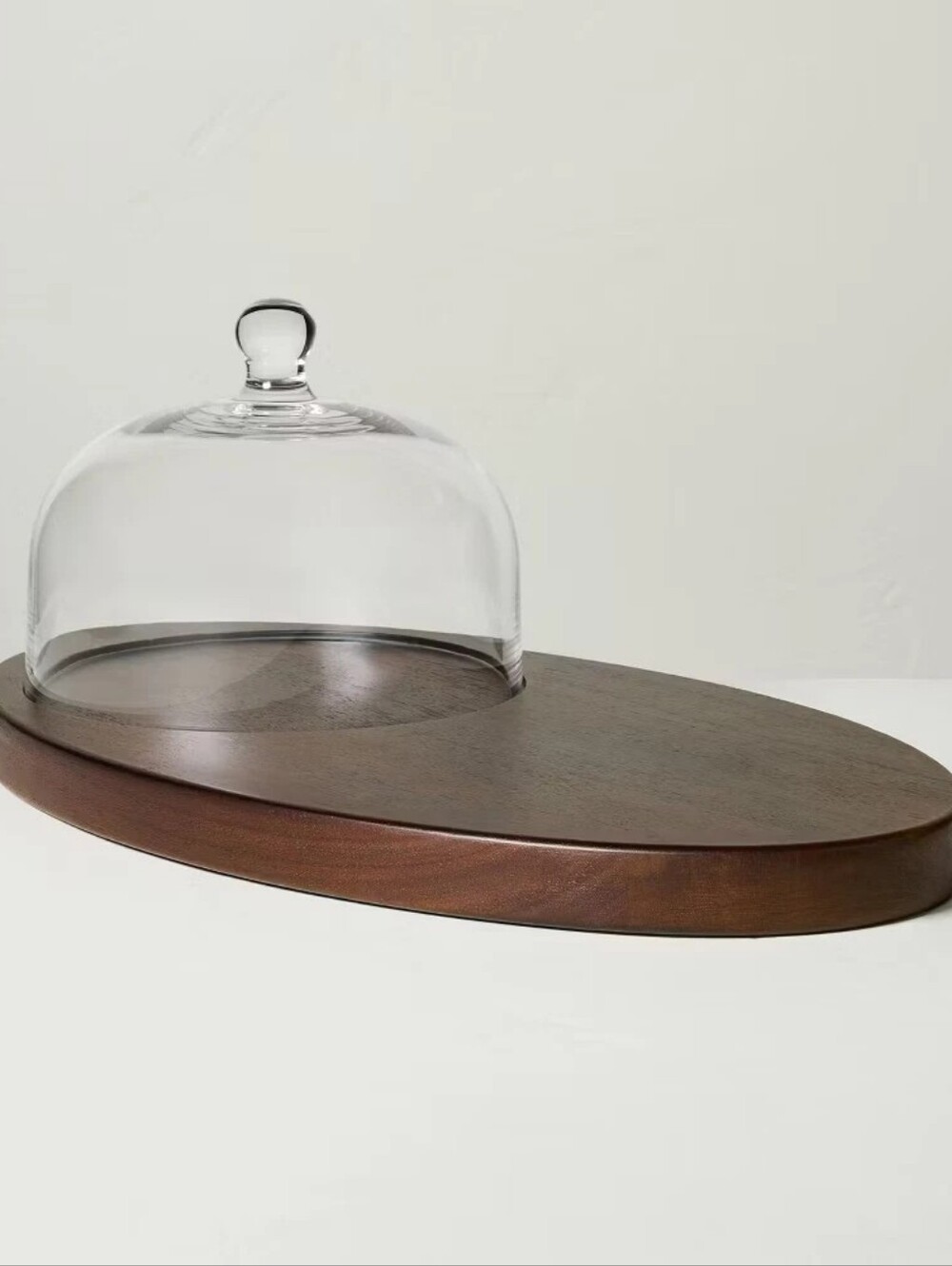 Wood Cheese Board with Cloche - Hearth & Hand with Magnolia